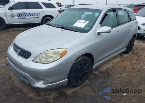 2006 Toyota Matrix Xr из США, поврежденный, VIN 2T1KR32E46C612371